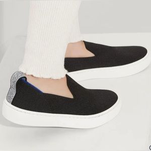 Rothy's Kids Black Slip-On Sneakers